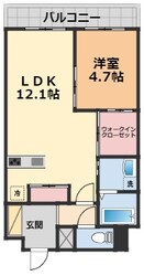 カーサヴィアンカ兼久の物件間取画像